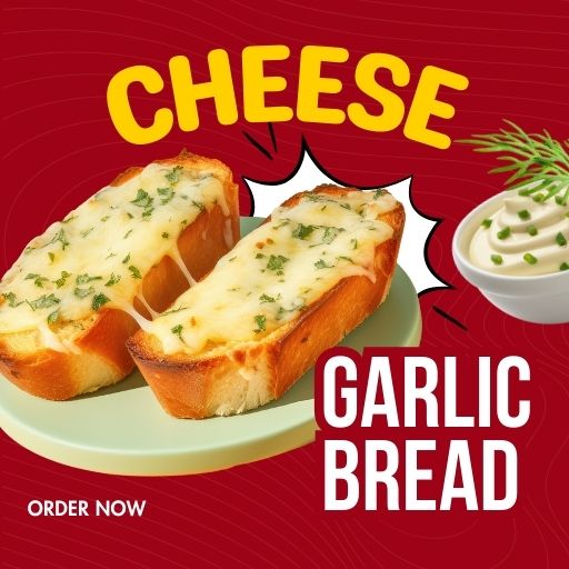 Buy 1 Any Medium Pizza & Get Garlic Bread Free